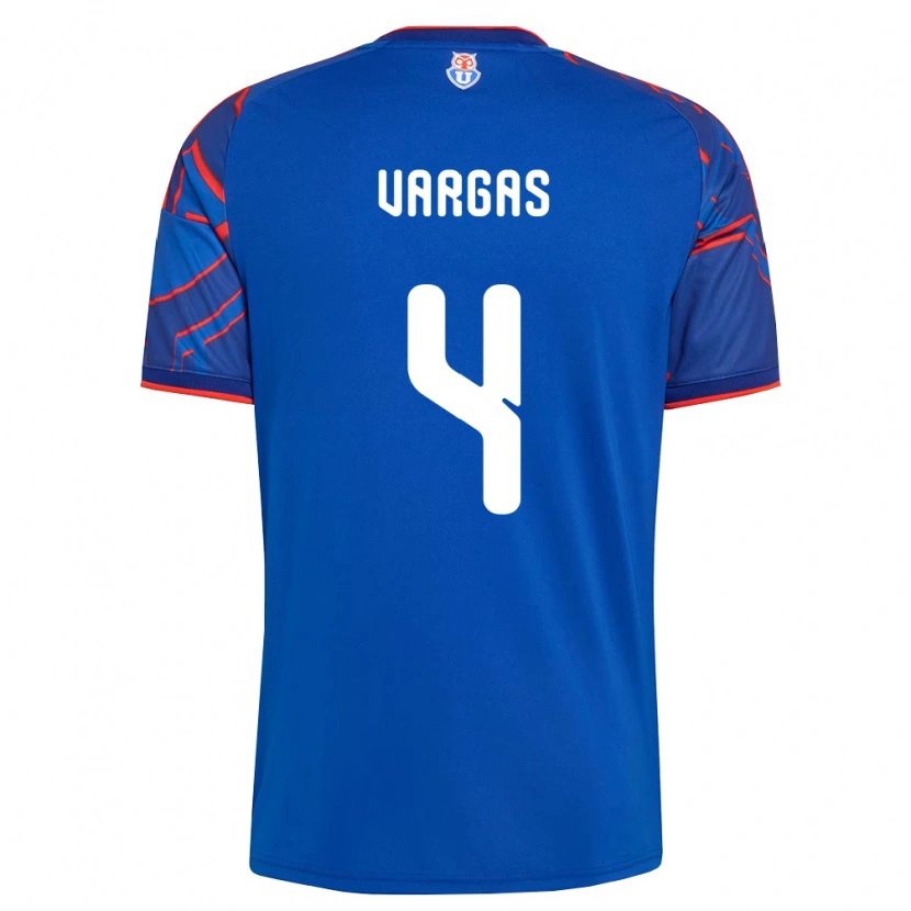 Danxen Damen Diego Vargas #4 Königsblau Rot Heimtrikot Trikot 2026/27 T-Shirt Österreich