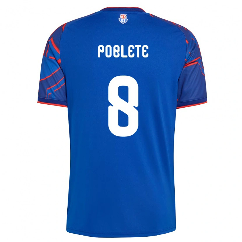 Danxen Damen Israel Poblete #8 Königsblau Rot Heimtrikot Trikot 2026/27 T-Shirt Österreich