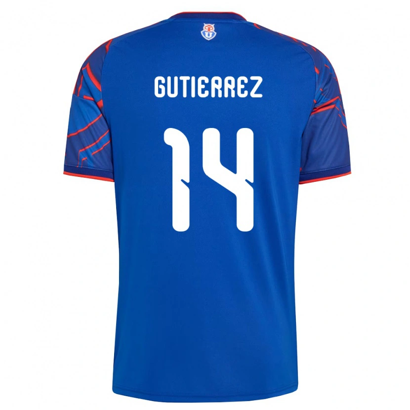 Danxen Damen Ana Gutiérrez #14 Königsblau Rot Heimtrikot Trikot 2026/27 T-Shirt Österreich