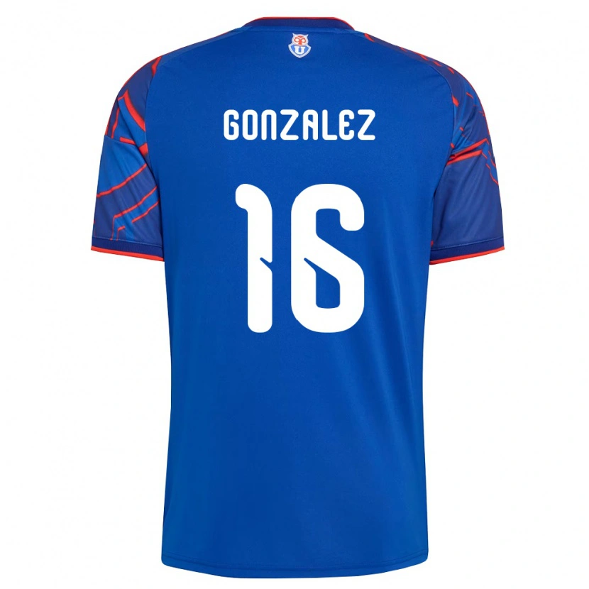 Danxen Damen Monserratt González #16 Königsblau Rot Heimtrikot Trikot 2026/27 T-Shirt Österreich