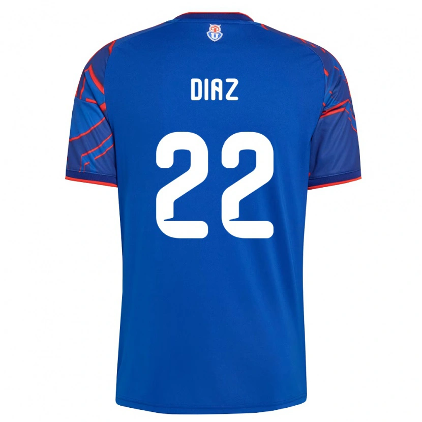 Danxen Damen Valentina Díaz #22 Königsblau Rot Heimtrikot Trikot 2026/27 T-Shirt Österreich