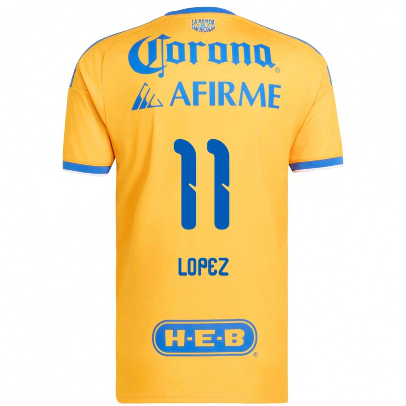 Danxen Damen Nicolas Lopez #11 Gelb Blau Heimtrikot Trikot 2026/27 T-Shirt Österreich