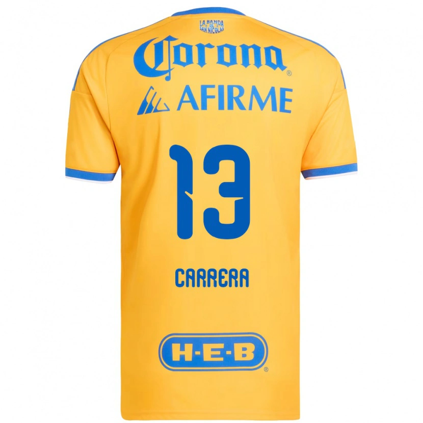 Danxen Damen Antonio Carrera #13 Gelb Blau Heimtrikot Trikot 2026/27 T-Shirt Österreich