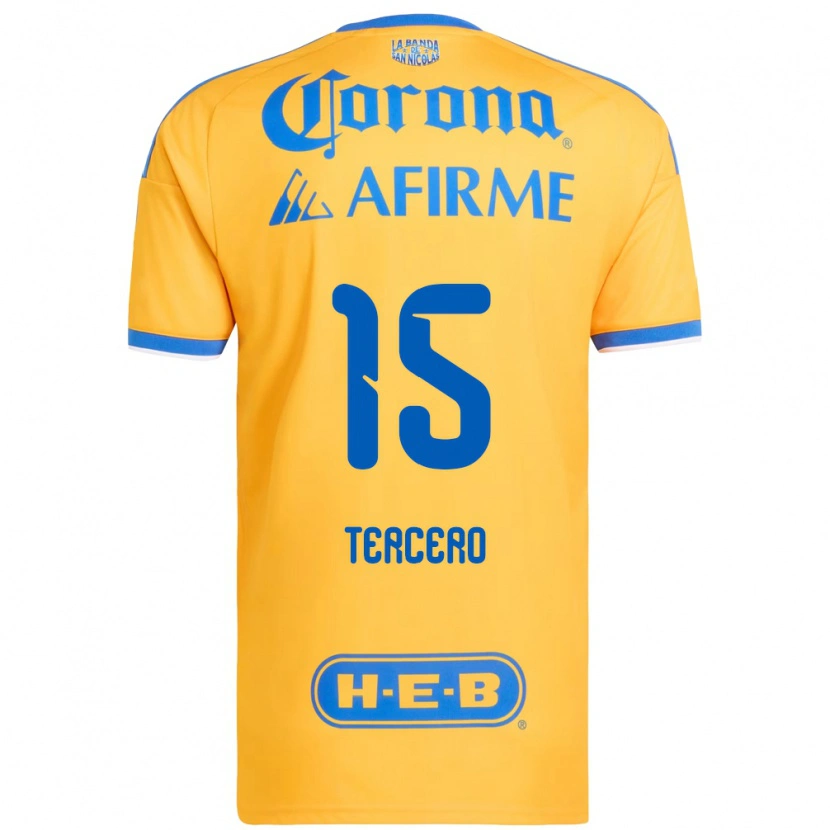Danxen Damen Eduardo Tercero #15 Gelb Blau Heimtrikot Trikot 2026/27 T-Shirt Österreich
