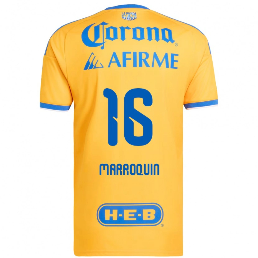 Danxen Damen Ammanda Marroquin #16 Gelb Blau Heimtrikot Trikot 2026/27 T-Shirt Österreich
