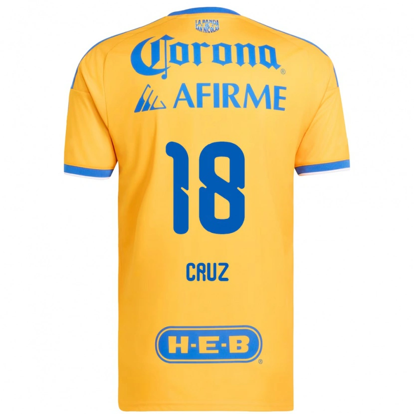 Danxen Damen Belen Cruz #18 Gelb Blau Heimtrikot Trikot 2026/27 T-Shirt Österreich