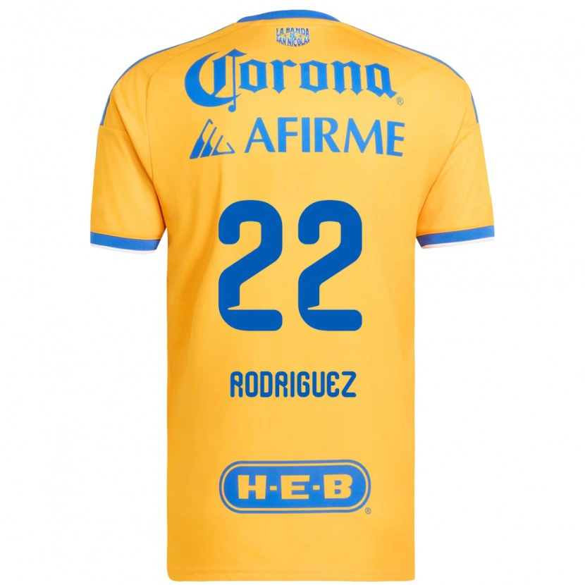 Danxen Damen Anika Rodriguez #22 Gelb Blau Heimtrikot Trikot 2026/27 T-Shirt Österreich