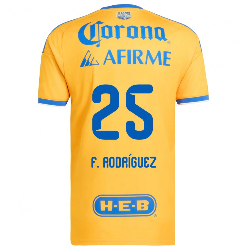 Danxen Damen Felipe Rodríguez #25 Gelb Blau Heimtrikot Trikot 2026/27 T-Shirt Österreich