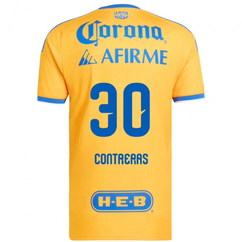 Danxen Damen Lizeth Contreras #30 Gelb Blau Heimtrikot Trikot 2026/27 T-Shirt Österreich