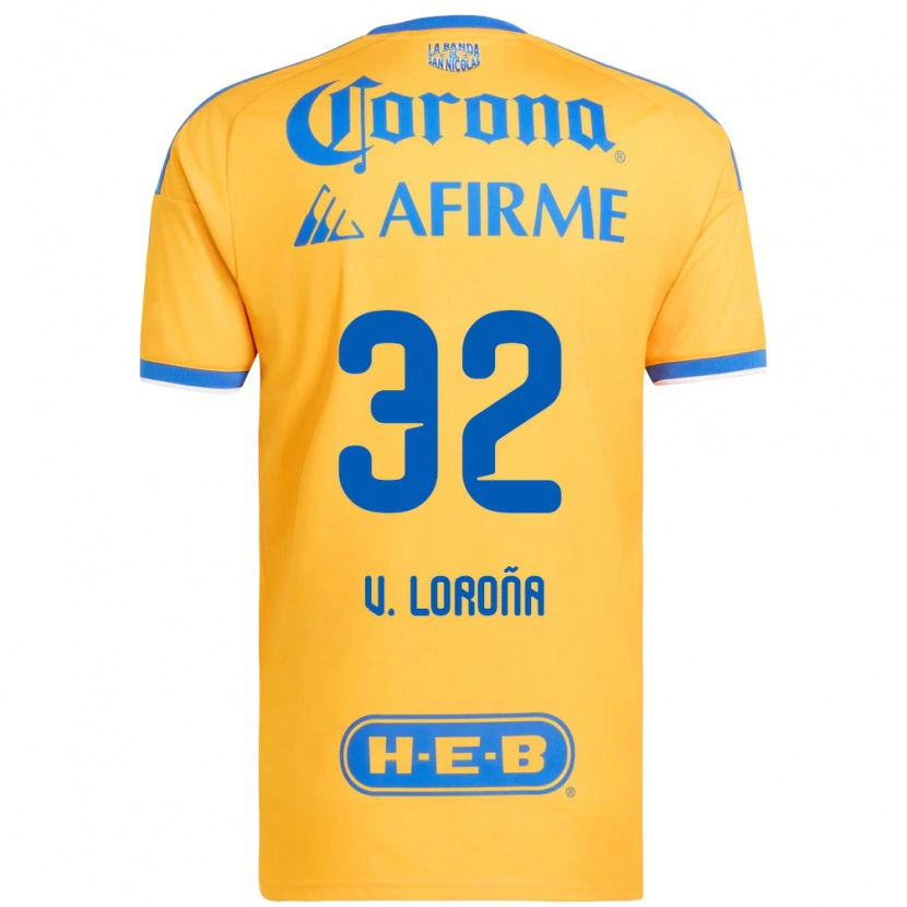 Danxen Damen Vladímir Loroña #32 Gelb Blau Heimtrikot Trikot 2026/27 T-Shirt Österreich