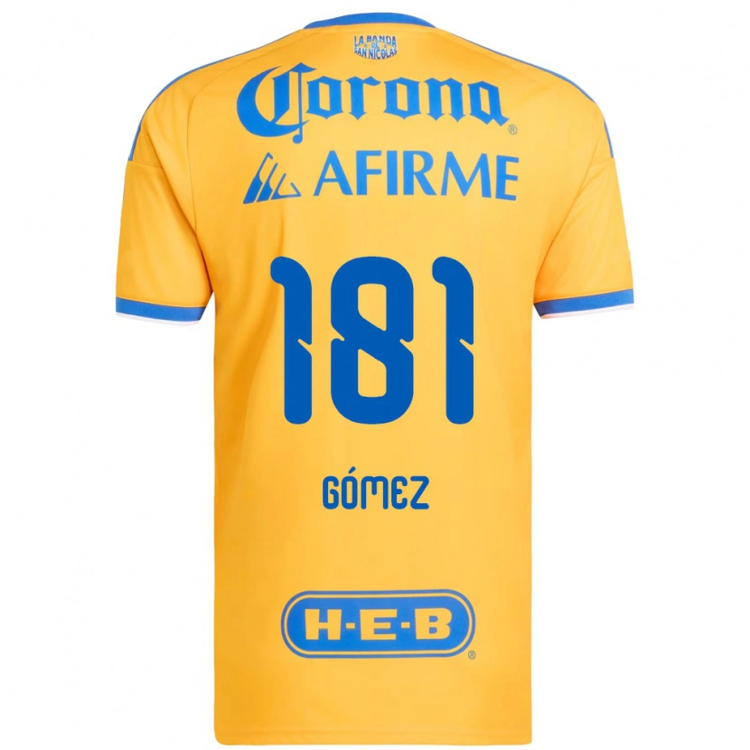 Danxen Damen Luis Gómez #181 Gelb Blau Heimtrikot Trikot 2026/27 T-Shirt Österreich