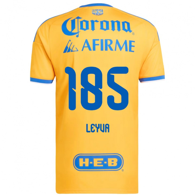 Danxen Damen Jorge Leyva #185 Gelb Blau Heimtrikot Trikot 2026/27 T-Shirt Österreich