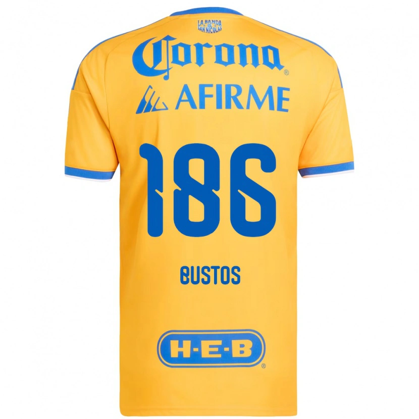 Danxen Damen Maximiliano Bustos #186 Gelb Blau Heimtrikot Trikot 2026/27 T-Shirt Österreich