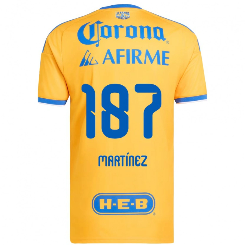 Danxen Damen Emilio Martínez #187 Gelb Blau Heimtrikot Trikot 2026/27 T-Shirt Österreich