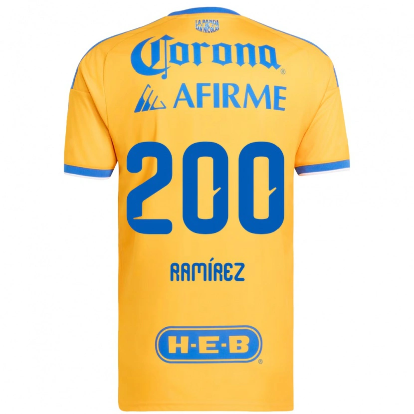 Danxen Damen Diego Ramírez #200 Gelb Blau Heimtrikot Trikot 2026/27 T-Shirt Österreich