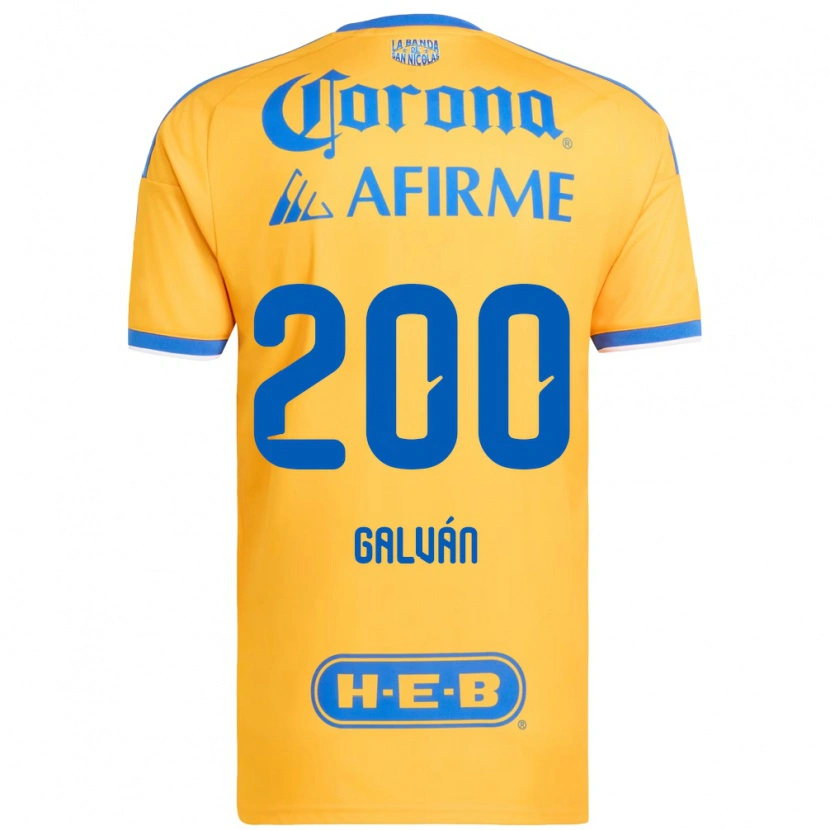 Danxen Damen Isaias Galván #200 Gelb Blau Heimtrikot Trikot 2026/27 T-Shirt Österreich