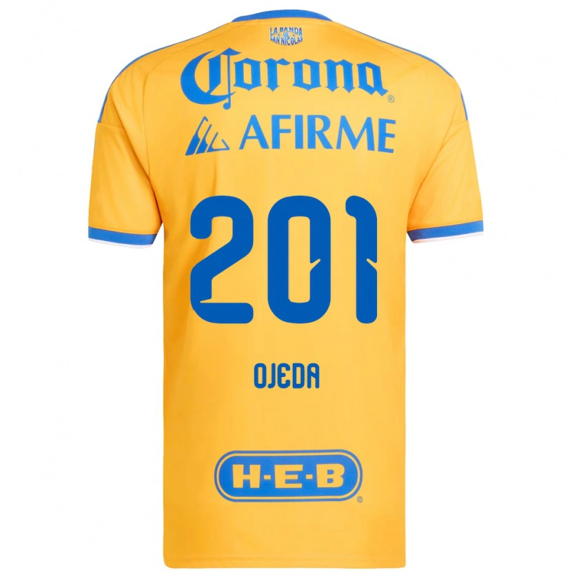 Danxen Damen Diego Ojeda #201 Gelb Blau Heimtrikot Trikot 2026/27 T-Shirt Österreich