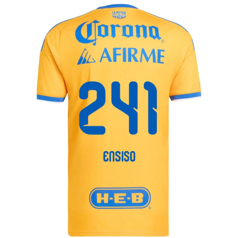 Danxen Damen Eduardo Ensiso #241 Gelb Blau Heimtrikot Trikot 2026/27 T-Shirt Österreich