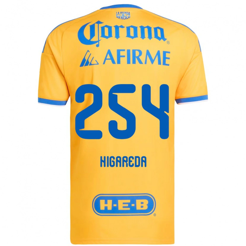 Danxen Damen Dorian Higareda #254 Gelb Blau Heimtrikot Trikot 2026/27 T-Shirt Österreich
