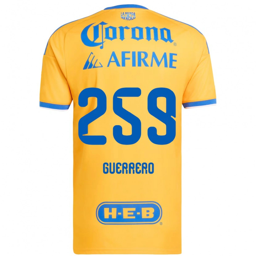 Danxen Damen Erick Guerrero #259 Gelb Blau Heimtrikot Trikot 2026/27 T-Shirt Österreich