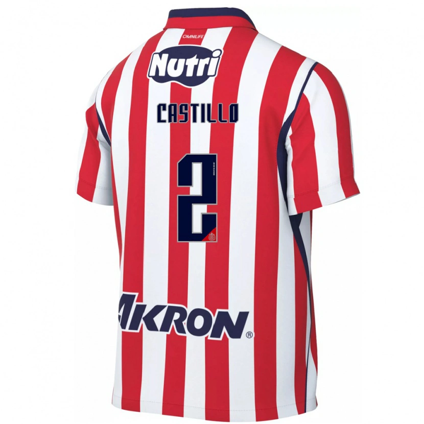 Danxen Damen José Castillo #2 Rot Weiß Heimtrikot Trikot 2026/27 T-Shirt Österreich