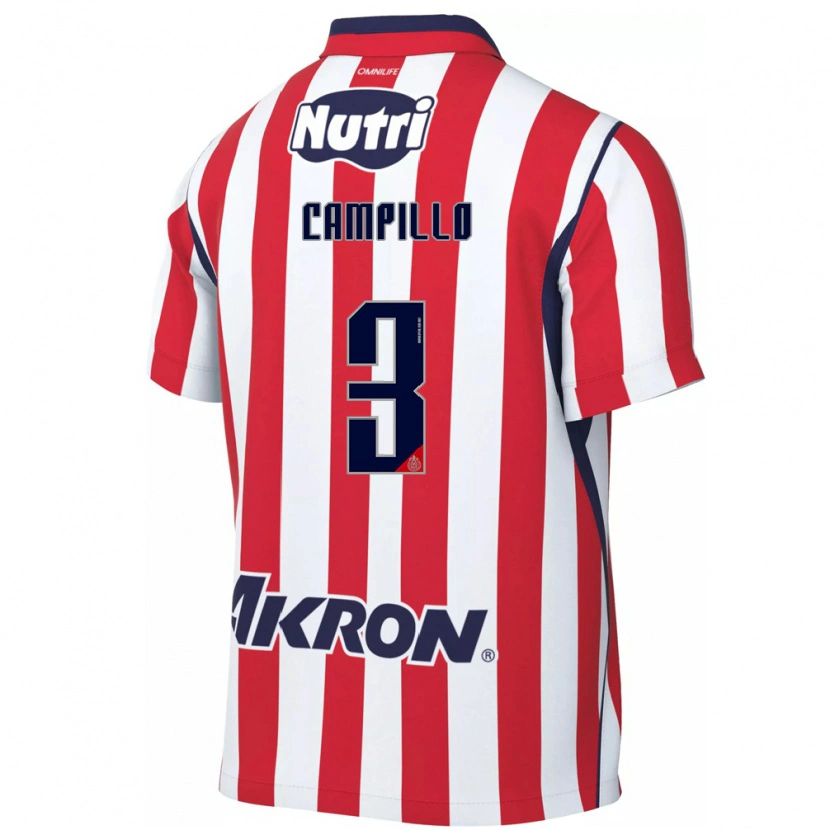 Danxen Damen Diego Campillo #3 Rot Weiß Heimtrikot Trikot 2026/27 T-Shirt Österreich