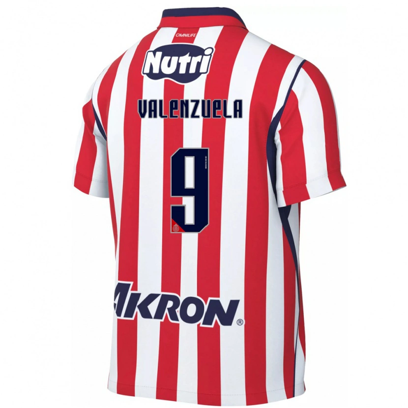 Danxen Damen Gabriela Valenzuela #9 Rot Weiß Heimtrikot Trikot 2026/27 T-Shirt Österreich