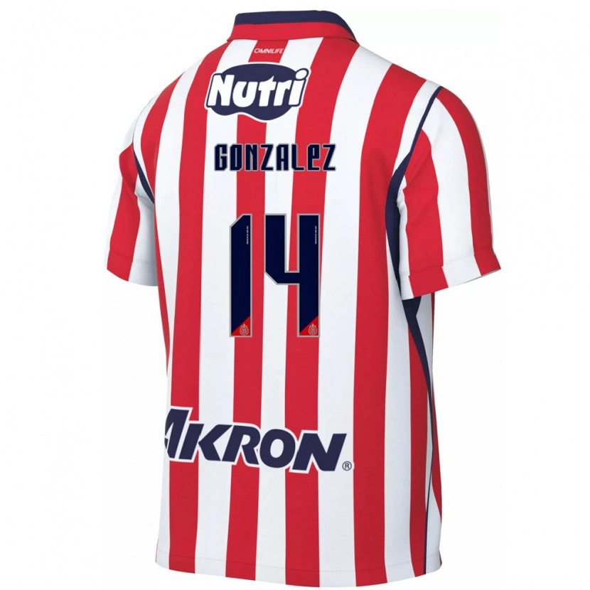 Danxen Damen Ivonne González #14 Rot Weiß Heimtrikot Trikot 2026/27 T-Shirt Österreich