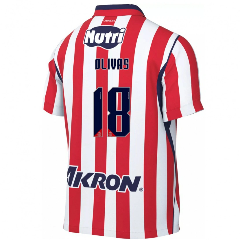 Danxen Damen Luis Olivas #18 Rot Weiß Heimtrikot Trikot 2026/27 T-Shirt Österreich