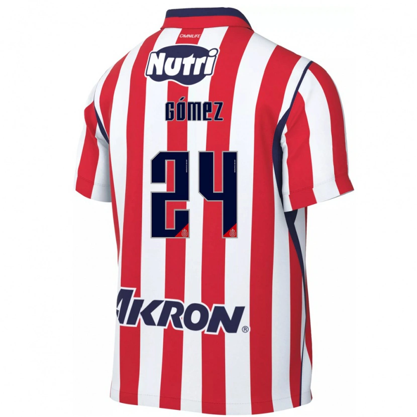 Danxen Damen Miguel Gómez #24 Rot Weiß Heimtrikot Trikot 2026/27 T-Shirt Österreich
