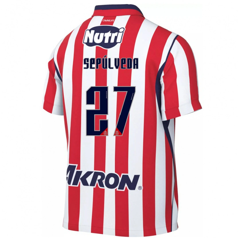 Danxen Damen Leonardo Sepúlveda #27 Rot Weiß Heimtrikot Trikot 2026/27 T-Shirt Österreich