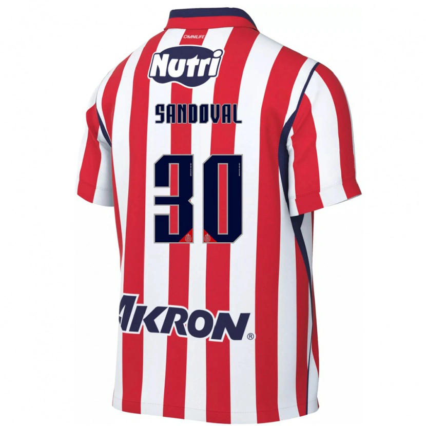 Danxen Damen Santiago Sandoval #30 Rot Weiß Heimtrikot Trikot 2026/27 T-Shirt Österreich