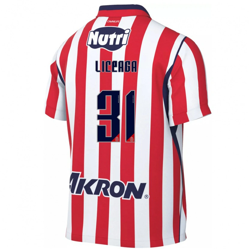 Danxen Damen Sebastián Liceaga #31 Rot Weiß Heimtrikot Trikot 2026/27 T-Shirt Österreich