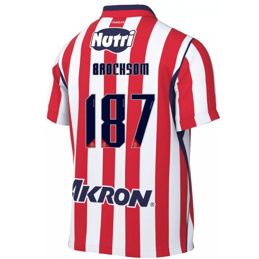 Danxen Damen Brandón Brocksom #187 Rot Weiß Heimtrikot Trikot 2026/27 T-Shirt Österreich