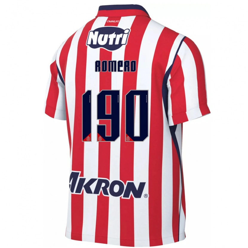 Danxen Damen Ángel Romero #190 Rot Weiß Heimtrikot Trikot 2026/27 T-Shirt Österreich