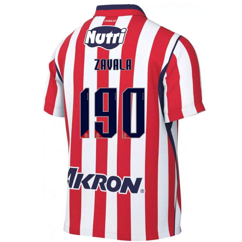 Danxen Damen Juan Zavala #190 Rot Weiß Heimtrikot Trikot 2026/27 T-Shirt Österreich
