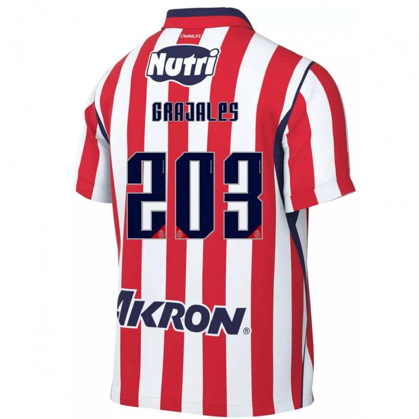 Danxen Damen Jhonnatan Grajales #203 Rot Weiß Heimtrikot Trikot 2026/27 T-Shirt Österreich