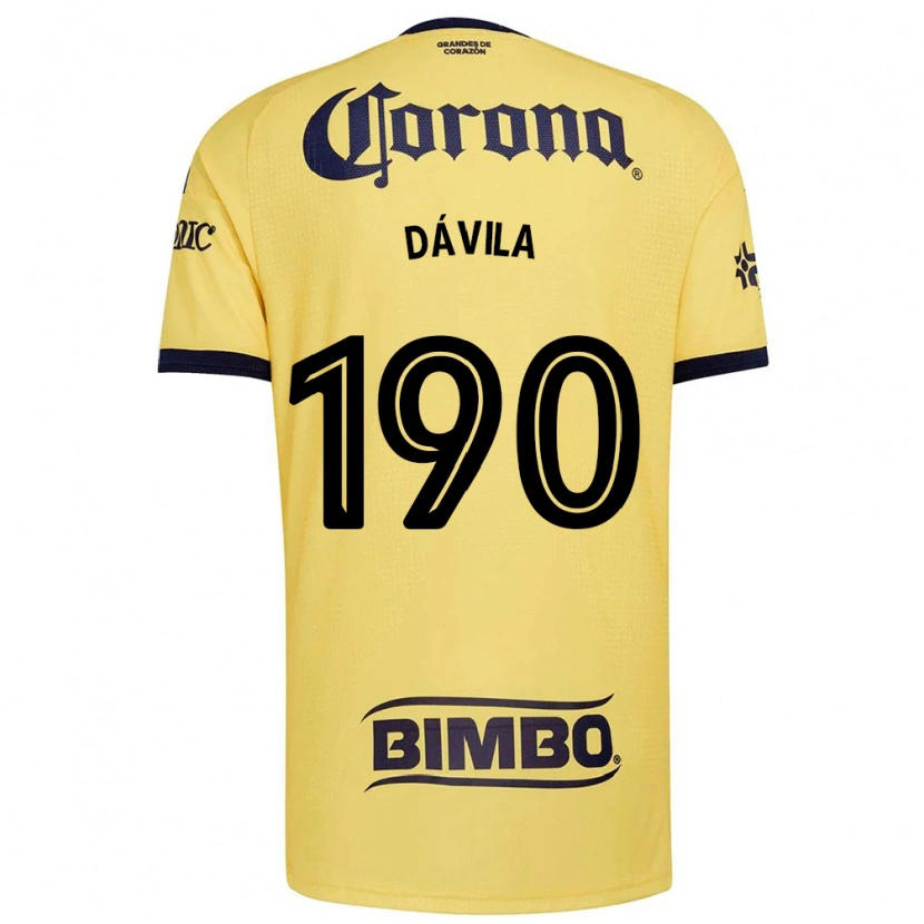 Danxen Damen Emilio Dávila #190 Gelb Rot Schwarz Heimtrikot Trikot 2026/27 T-Shirt Österreich