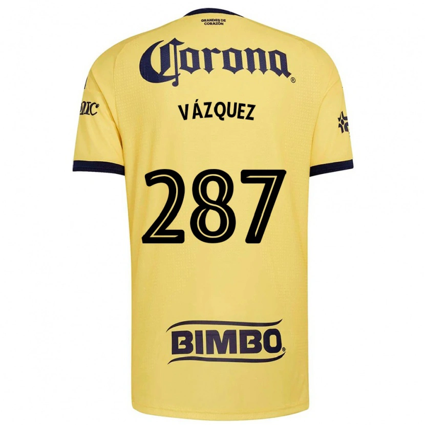 Danxen Damen Omar Vázquez #287 Gelb Rot Schwarz Heimtrikot Trikot 2026/27 T-Shirt Österreich