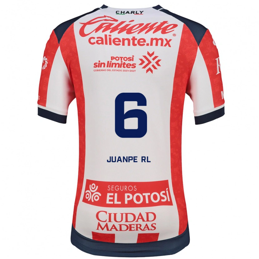 Danxen Damen Juan Pedro Ramírez López #6 Rot Weiß Schwarz Heimtrikot Trikot 2026/27 T-Shirt Österreich