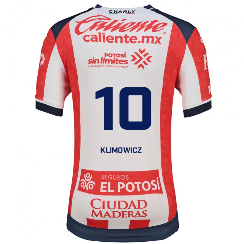 Danxen Damen Mateo Klimowicz #10 Rot Weiß Schwarz Heimtrikot Trikot 2026/27 T-Shirt Österreich