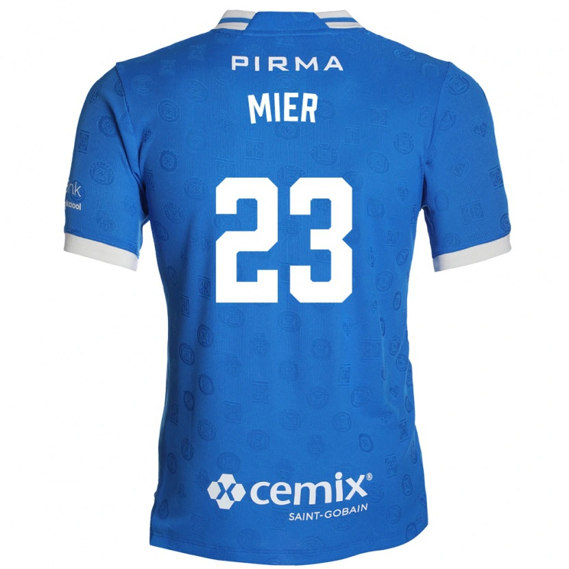 Danxen Damen Kevin Mier #23 Blau Weiß Rot Heimtrikot Trikot 2026/27 T-Shirt Österreich