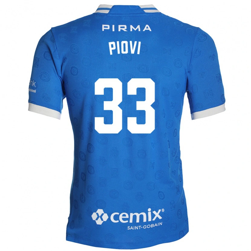 Danxen Damen Gonzalo Piovi #33 Blau Weiß Rot Heimtrikot Trikot 2026/27 T-Shirt Österreich