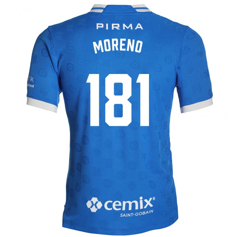 Danxen Damen Roberto Moreno #181 Blau Weiß Rot Heimtrikot Trikot 2026/27 T-Shirt Österreich