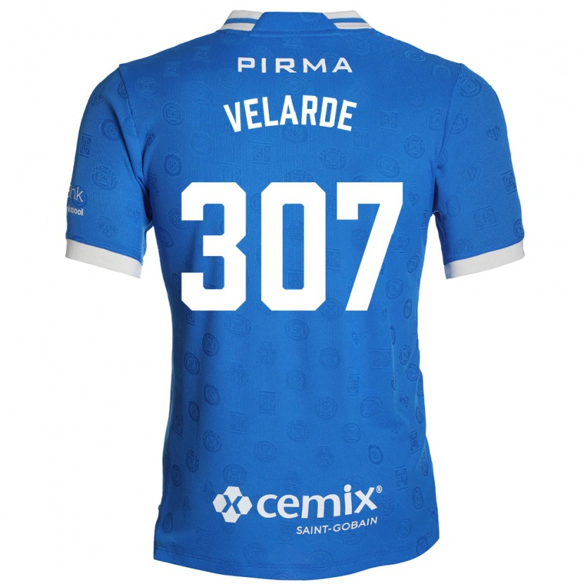 Danxen Damen Juan Velarde #307 Blau Weiß Rot Heimtrikot Trikot 2026/27 T-Shirt Österreich