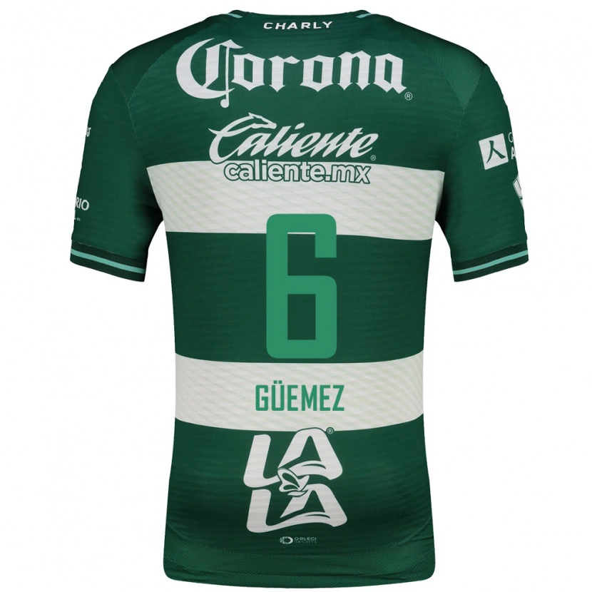 Danxen Damen Javier Güemez #6 Grün Weiß Heimtrikot Trikot 2026/27 T-Shirt Österreich