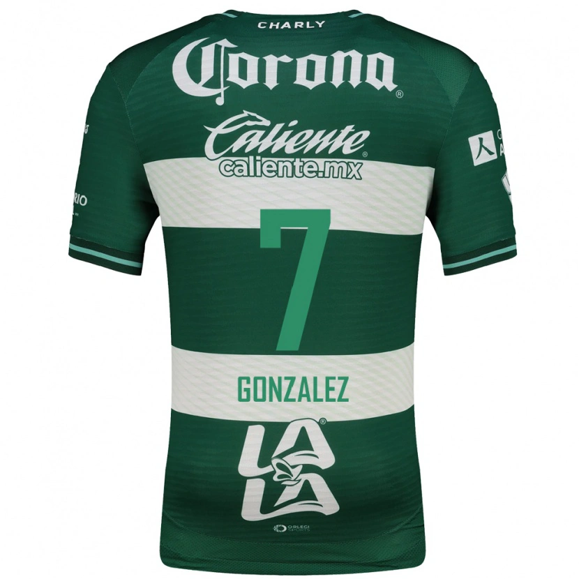 Danxen Damen Diego González #7 Grün Weiß Heimtrikot Trikot 2026/27 T-Shirt Österreich