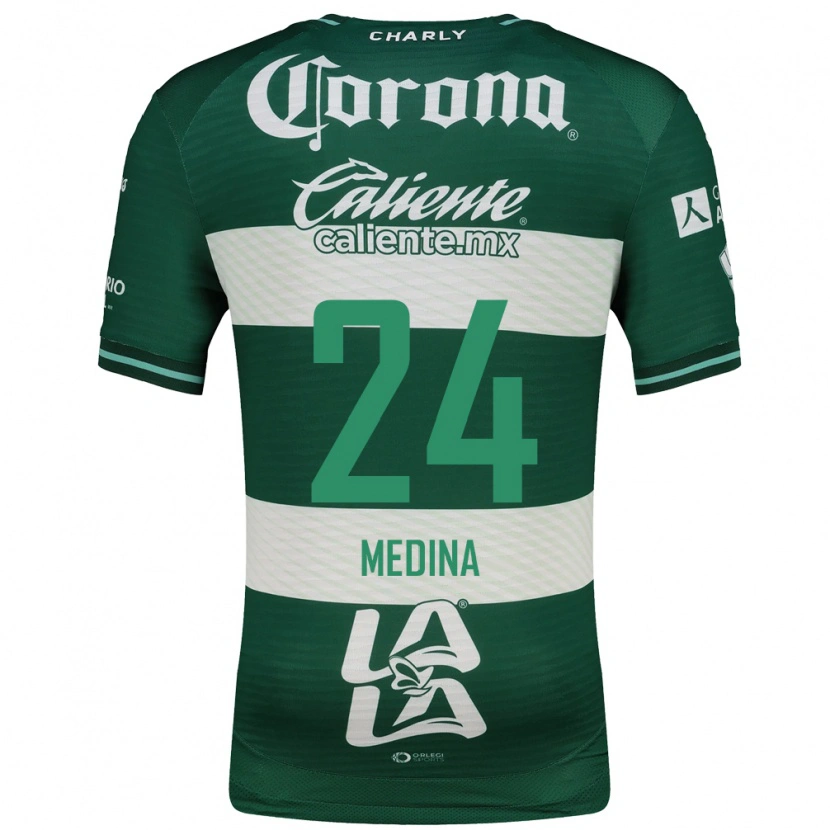 Danxen Damen Diego Medina #24 Grün Weiß Heimtrikot Trikot 2026/27 T-Shirt Österreich