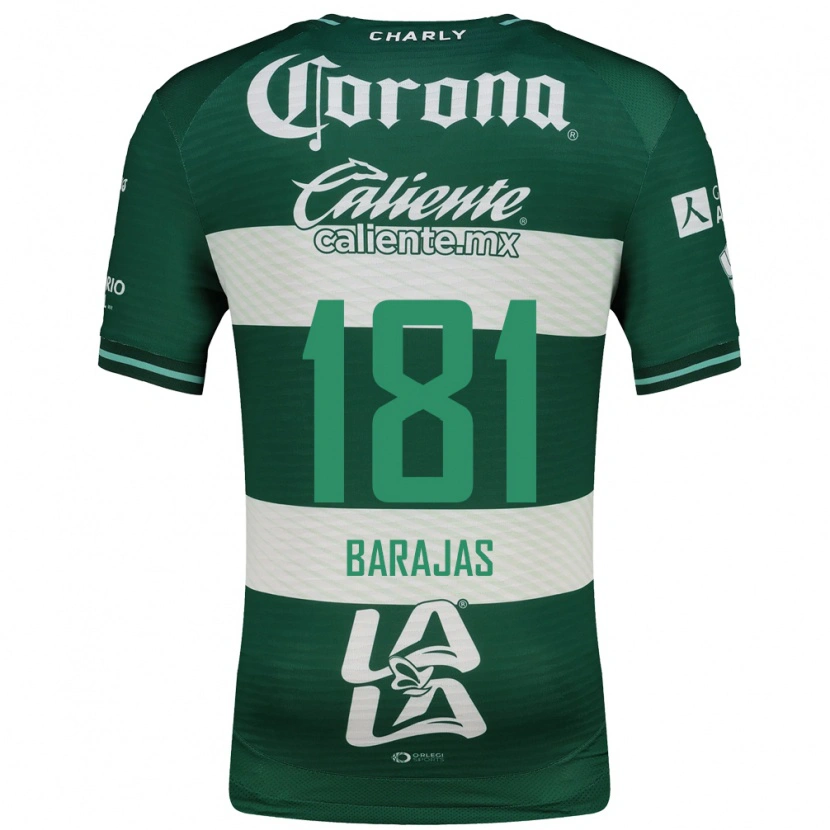 Danxen Damen Sergio Barajas #181 Grün Weiß Heimtrikot Trikot 2026/27 T-Shirt Österreich