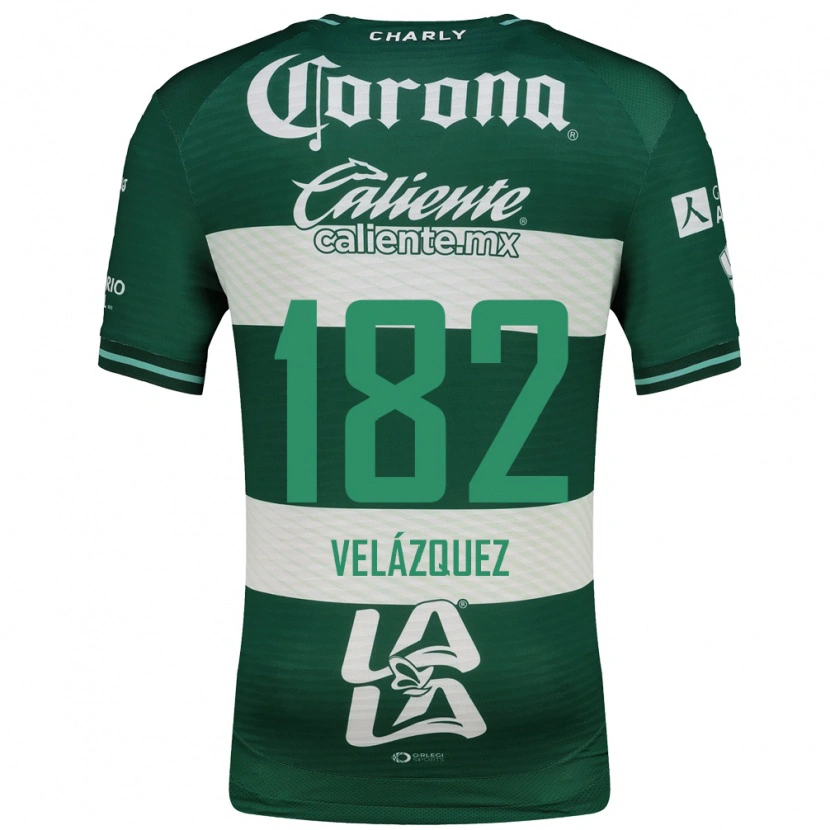 Danxen Damen Matías Velázquez #182 Grün Weiß Heimtrikot Trikot 2026/27 T-Shirt Österreich